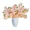 Sienna Blush Peach Silk Cherry Blossom Flower 3 Branches Pack 40'' Inches Spring